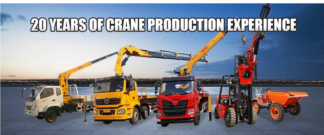 0bob-Lift Sq2za1 Lifting Truck Crane 2 Ton Small Mini Hydraulic Grua Lorry Mobile Knuckle Boom Crane