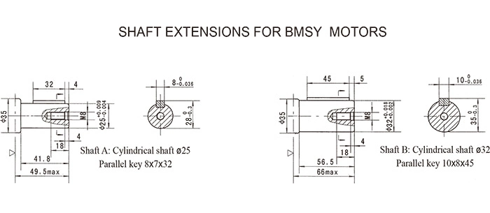 BMS Hydraulic Orbit Motor, Can Replace Eaton 2K Orbital Hydraulic Motor, for Marine Machine