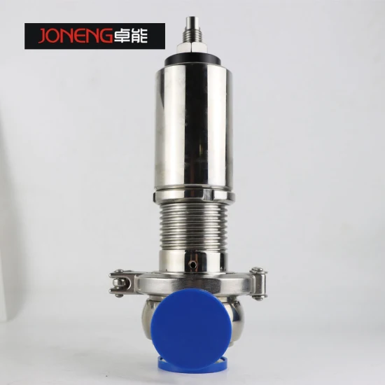 Soupape de surpression de sécurité à pression haute pureté en acier inoxydable (JN-SV 1001)