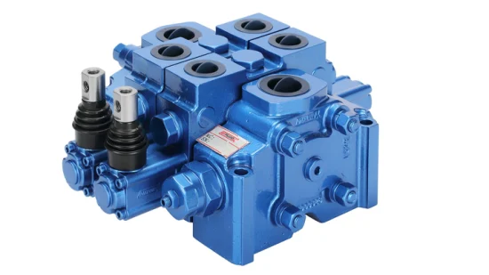 Haute pression de valve à plusieurs voies de commande sectionnelle de moteur hydraulique pour la machinerie industrielle